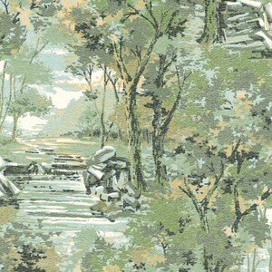 Carta da parati Forest Glade - Verde