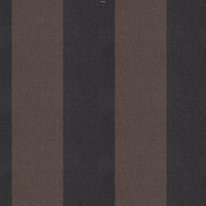 Simple wide stripe Wallpaper - Black