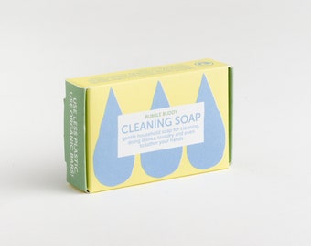 vegan organic cleaning soap bar
