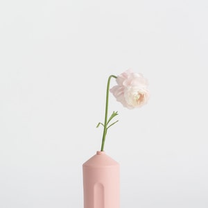 Pink porcelain bottle vase 2 image 6