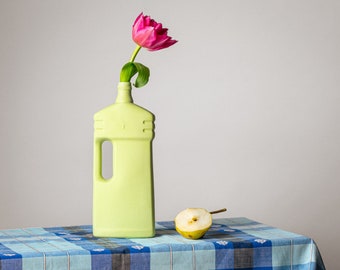 Frühlingsgrüne Porzellanflaschenvase #20