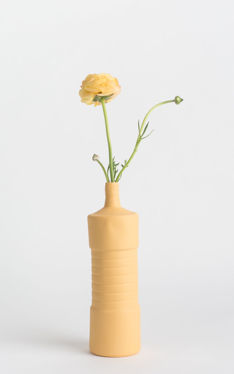 Yellow porcelain vase 5 image 3