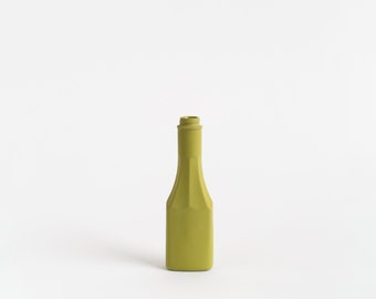 porcelain bottle vase #25 moss