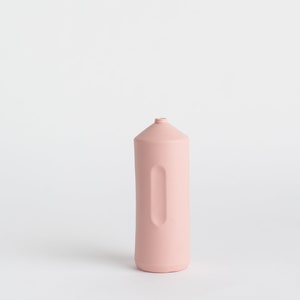 Pink porcelain bottle vase 2 image 5