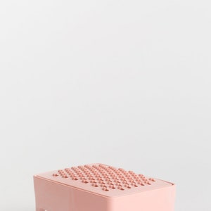 millennial pink recycled soap dish organic soap bar image 5