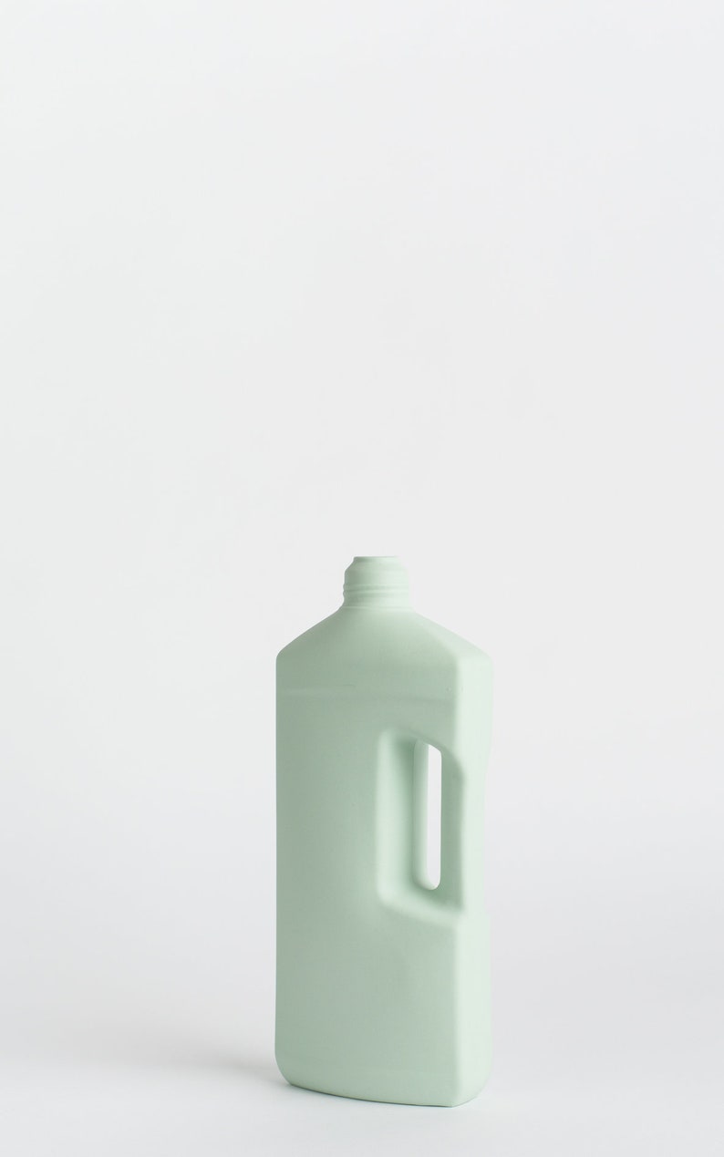 Porzellanflaschenvase 3 Mint Bild 6