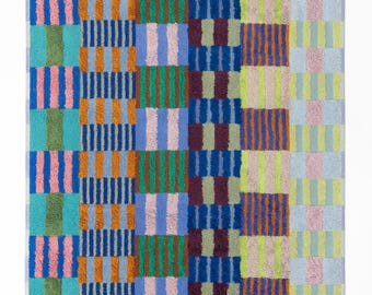 Badematte Nr. 82 Tulpenmuster