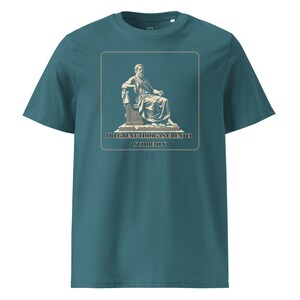 Stoic Wisdom: Wear Your Philosophy with Pride – Stoic quotes, Graphic design, Organic cotton | Stoic I20-01 - unisex t-shirt