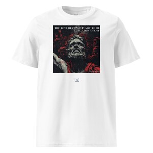 Stoic Wisdom: Wear Your Philosophy with Pride – Stoic quotes, Graphic design, Organic cotton | Stoic I6-01 - unisex t-shirt