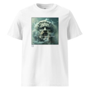 Stoic Wisdom: Wear Your Philosophy with Pride – Stoic quotes, Graphic design, Organic cotton | Stoic I3-01 - unisex t-shirt
