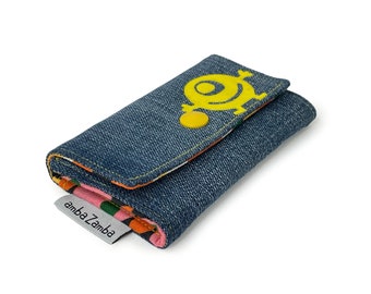 Mini purse jeans upcycling purse children's purse mini money bag