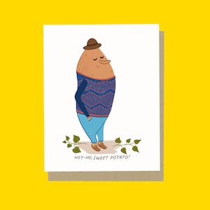 ¡Hola, batata! (Tarjeta de felicitación)