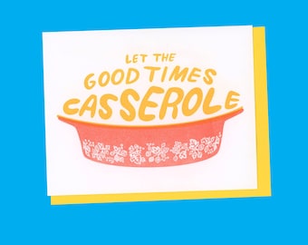 Carte de risographie pour casseroles