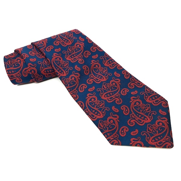 Vintage Men's Wide Paisley Neck Tie from the 70's