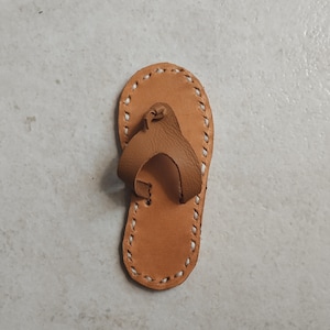 Sleutelhouder, lederen sleutelhanger, een kleine shou sleutelhouder, bruin leer