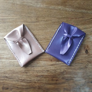 Portacarte BUSINESS, custodia per carte in pelle, portafoglio piccolo, articoli in pelle