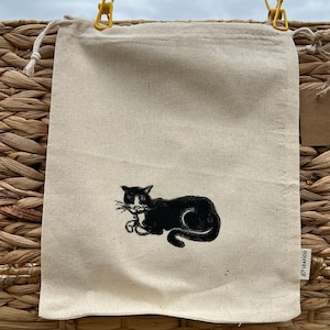 Cat Small Project Bag