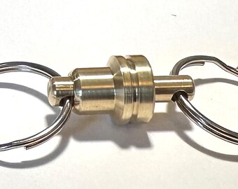 Round Nose quick release key ring