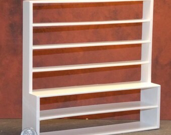 Dollhouse Miniature Bookcase 4 shelf 1:12 one inch scale J22 Dollys Gallery