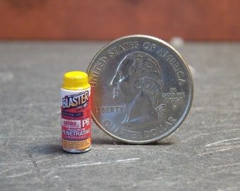 Dollhouse Miniature Blaster Lubricant Spray Can 1:12 one inch scale ZZZ Dollys Gallery