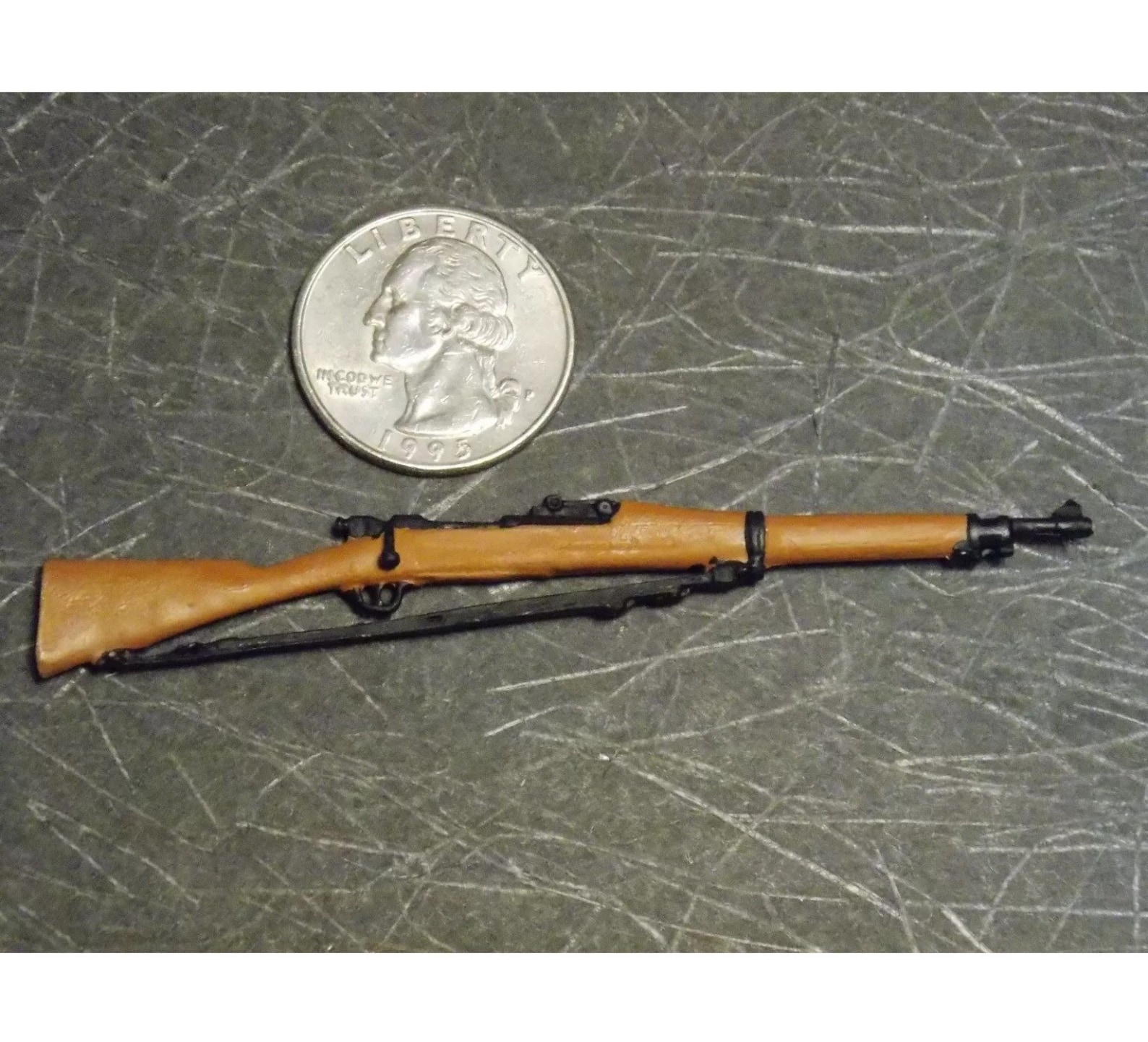 Dollhouse Miniature Springfield Hunting Rifle Gun 112 scale Etsy