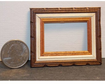 Dollhouse Miniature Picture Frame Wood 3color 1:12 inch scale P23 Dollys Gallery