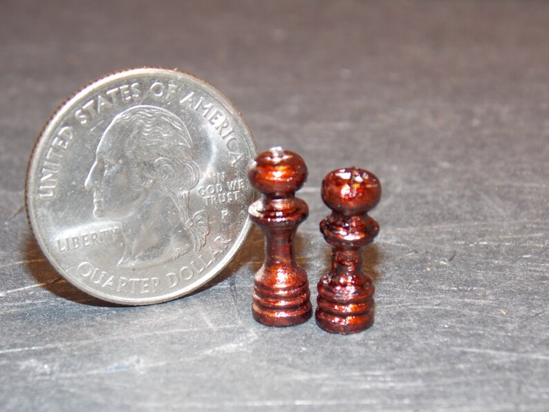 Dollhouse Miniature Food Salt & Pepper Set Salt Shaker Pepper Etsy