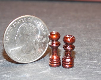 Dollhouse Miniature Food Salt & Pepper Set Salt Shaker Pepper Mill  1:12 One Inch Scale Z302 Dollys Gallery