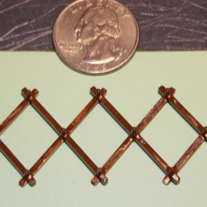 Dollhouse Miniature Wall Hat Rack or Coat Rack or Towel Rack 1:12 One Inch Scale C28 Dollys Gallery