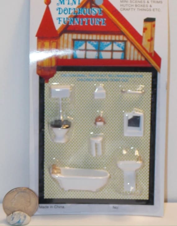 Bambole Fai Mobili Per Casa Bambole Barbie Bagno In Miniatura Fai Da Te Mobili Per Casa - Foto 2