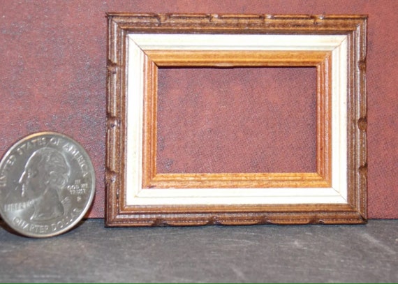 Dollhouse Miniature Picture Frame Wood 3color 1:12 inch scale P23 Dollys Gallery
