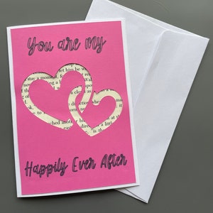 Valentine Book Card- You Are My Happily Ever After