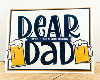 Man’s Birthday Card, Birthday Card Dad, Celebrate Card, Congratulations Card, Card for Him, Beer Birthday Card, Father’s Day Card