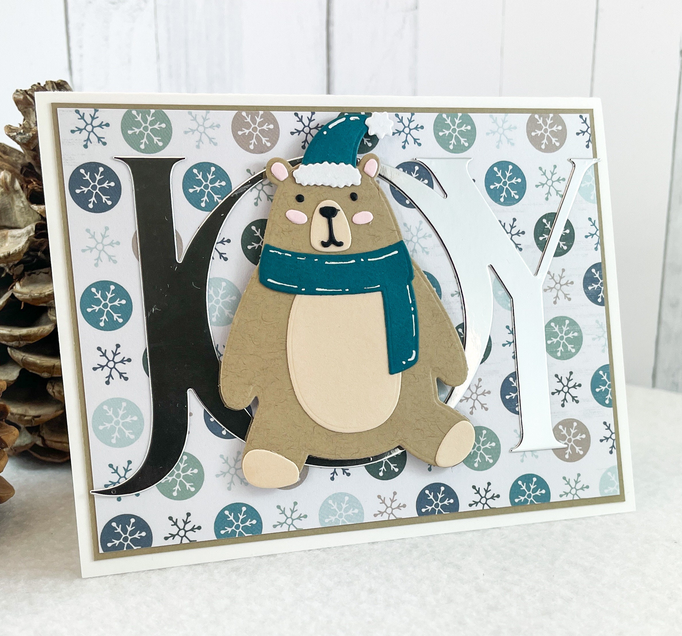 Christmas Bear Joy Card