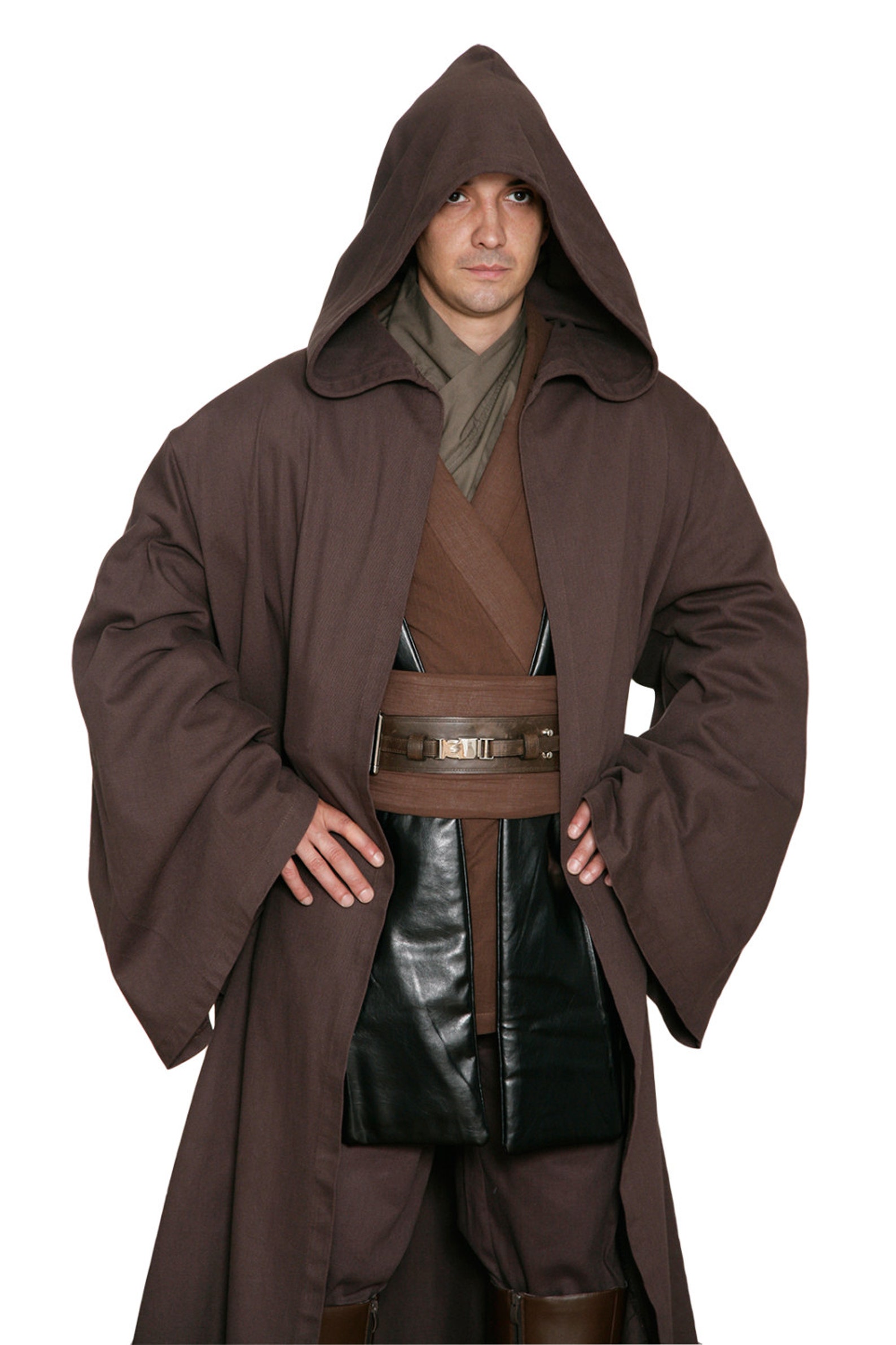 Star Wars Jedi Knight Jedi Robe ONLY Dark Brown Replica - Etsy
