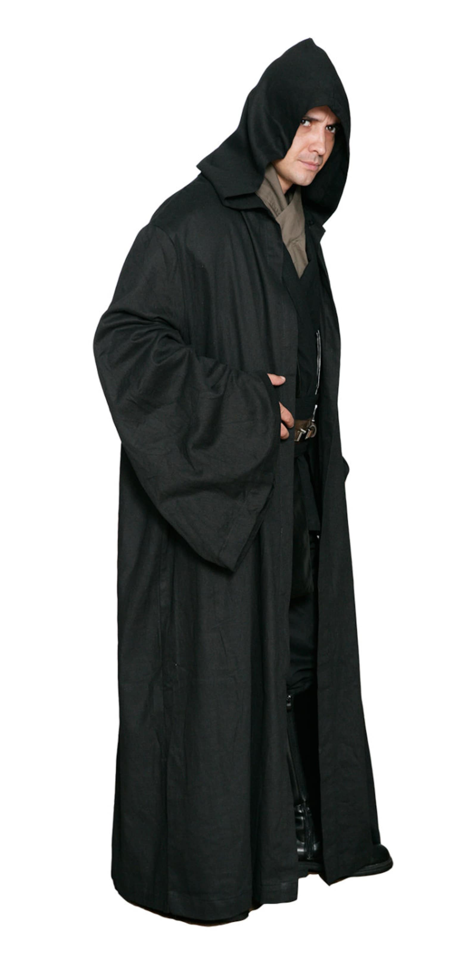 Star Wars Sith / Jedi Robe ONLY Black Replica Star Wars Etsy