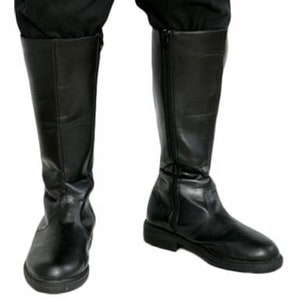 Star Wars Jedi Boots in Color Black - also perfect for Han Solo and X-Wing costumes