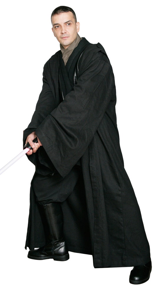 Zanahoria rock Selección conjunta Star Wars Sith / Jedi Robe ONLY Negro Réplica del disfraz - Etsy España