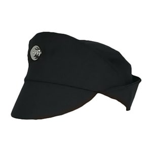 IMPERIAL OFFICER CAP - Black - with Disk, Perfect for your Star Wars Costume / Cosplay