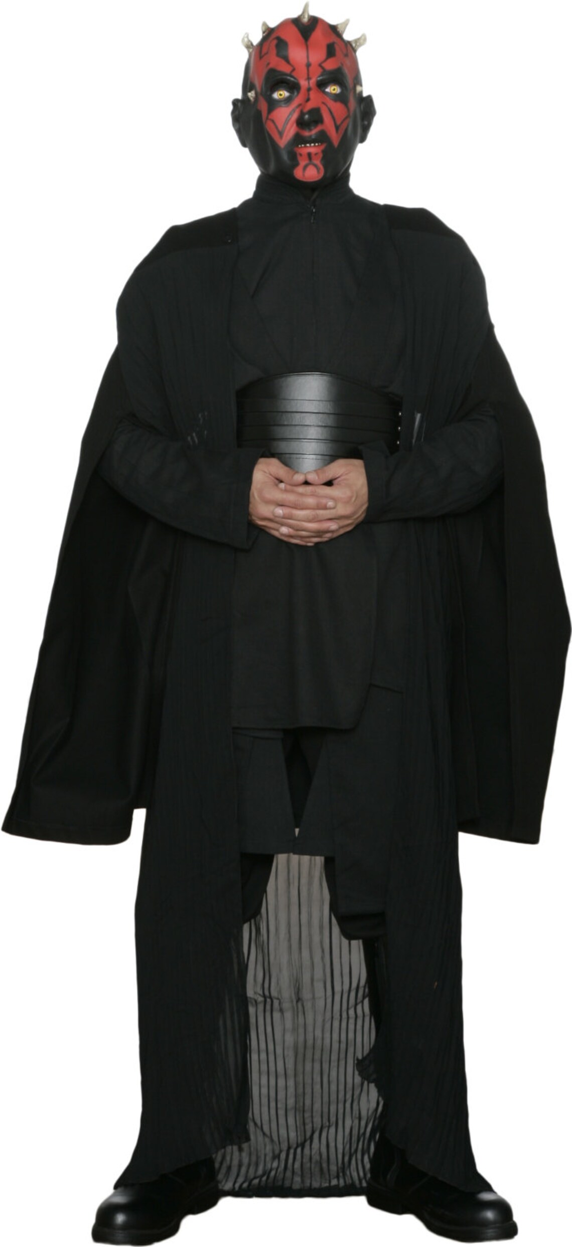 Star Wars Darth Maul Black Sith Costume with Replica Darth | Etsy