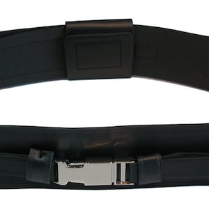 ANAKIN SKYWALKER BELT - Black - Pleather with Metal Buckle - Jedi / Sith Belt - Perfect for your Star Wars Costume / Cosplay - Top Seller
