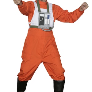 Star Wars X-wing Pilot Costume Jumpsuit - Etsy