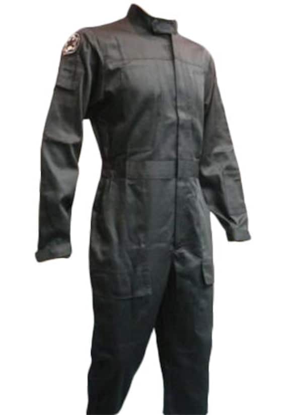 TIE FIGHTER PILOT Jumpsuit Quality Flightsuit with Imperial Patches  Perfect for your Star Wars Costume Cosplay