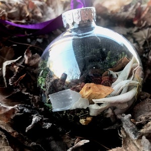 Witch's Ball Spell Charm Ornament Or Sun Catcher For Blessing Your Home