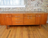 Jens Risom Danish Modern Walnut Credenza