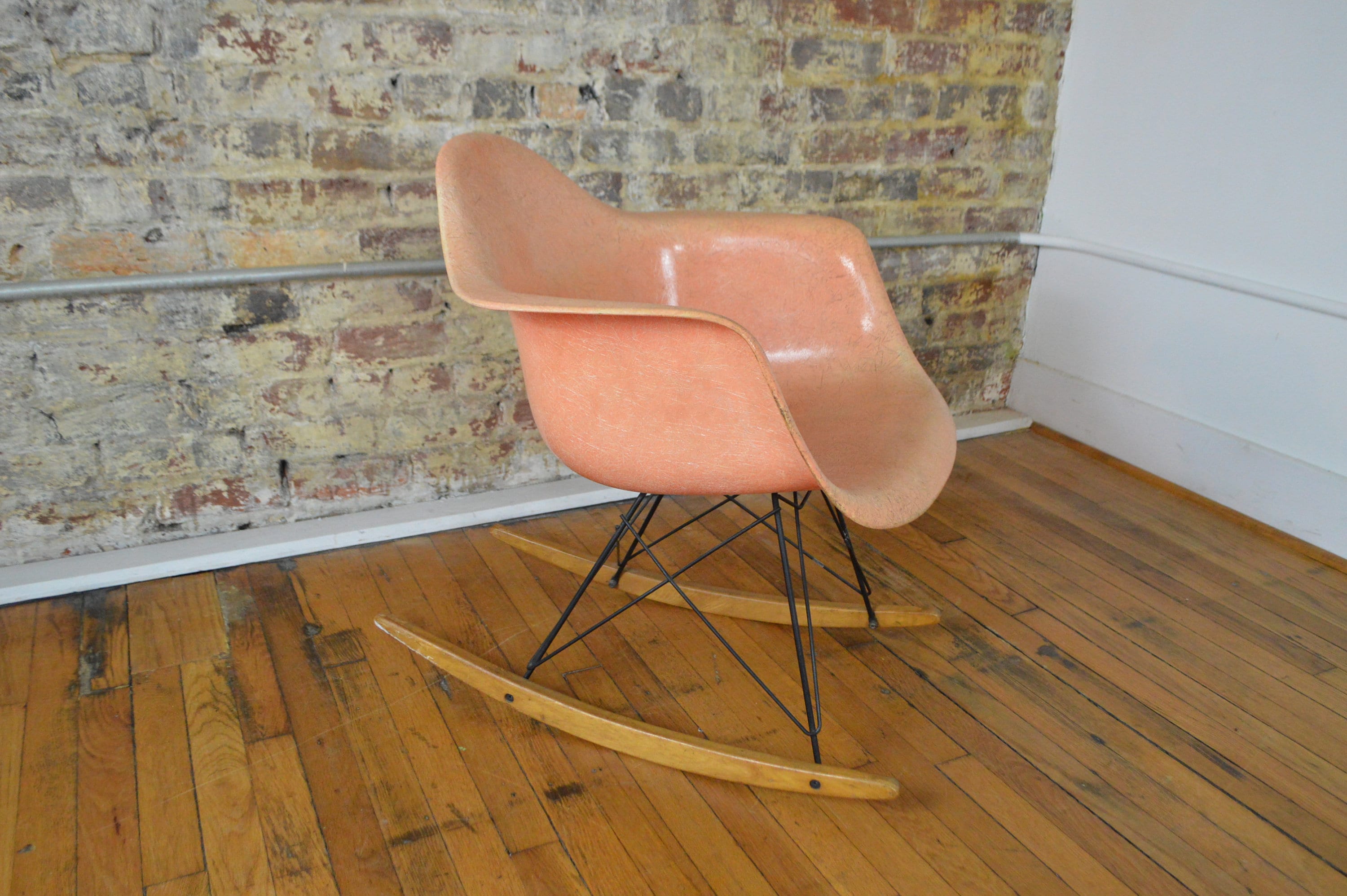 Charles Ray Eames for Herman Miller RAR Zenith Rope Edge Rocking