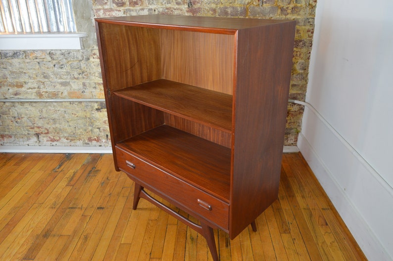 Danish Mid Century Modern Teak Bookcase Image 0