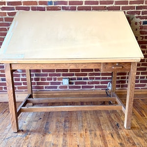 Industrial Adjustable Drafting Table 