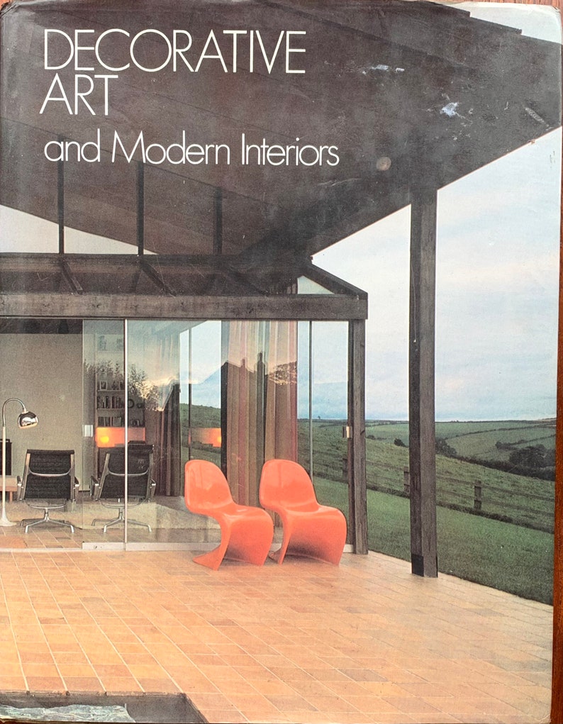 Decorative Art & Modern and Interiors 1974/75 Vol 64, Maria Schofield, 1st Ed HC image 1
