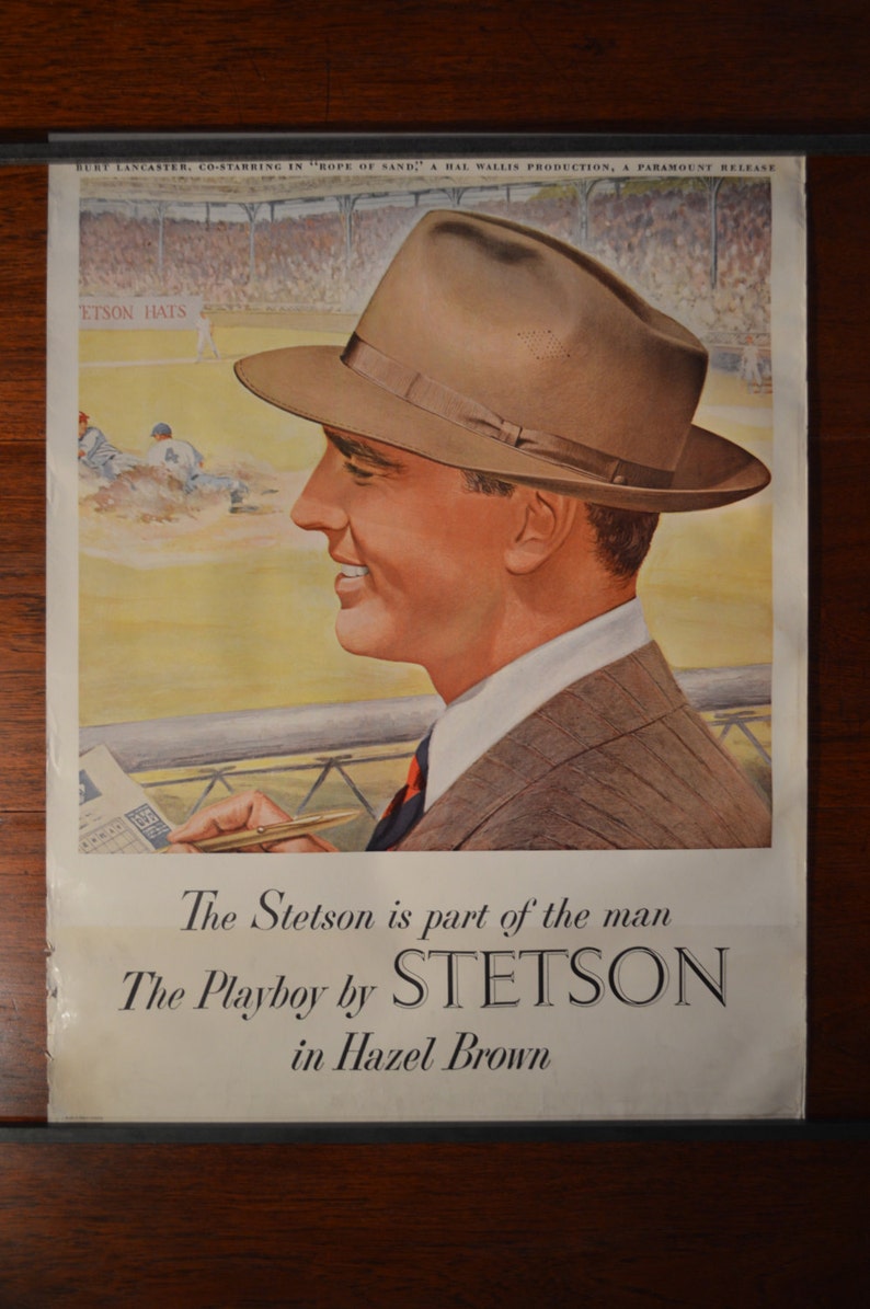 1940 stetson hat